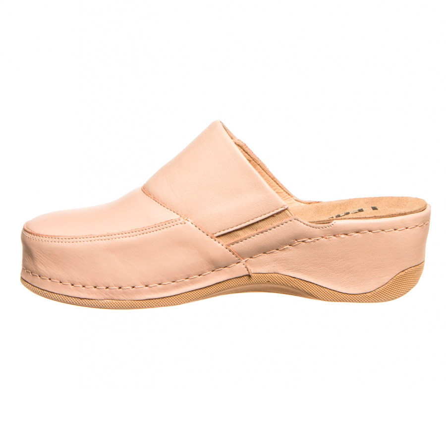 Тапочки-сабо Леон 2019, женские, пудровые, 37