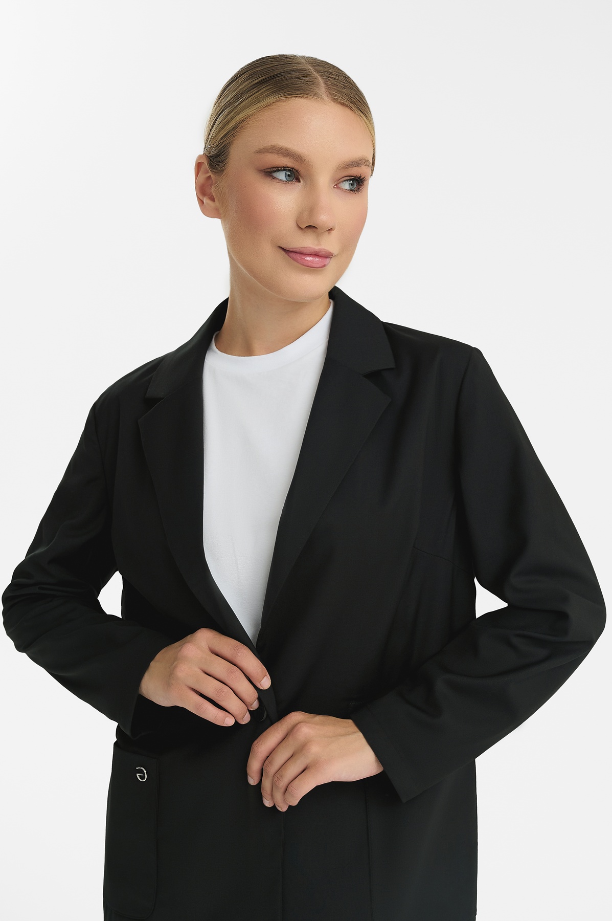 Пиджак женский Тезис TZ230, черный, 50