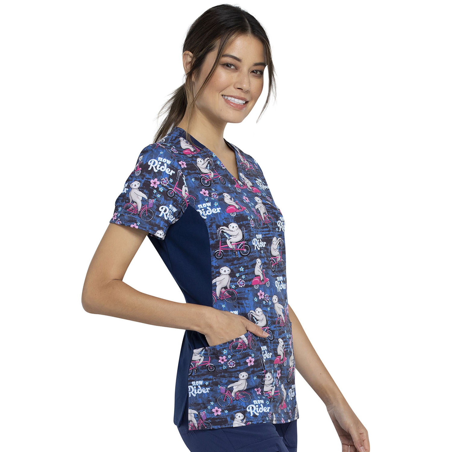 Топ женский Cherokee CK642, ленивец, XL