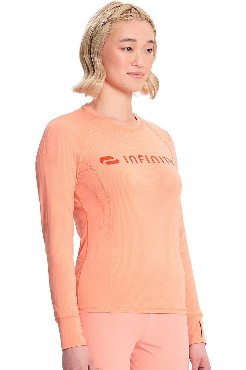 Футболка женская Cherokee IN641, коралловый, L