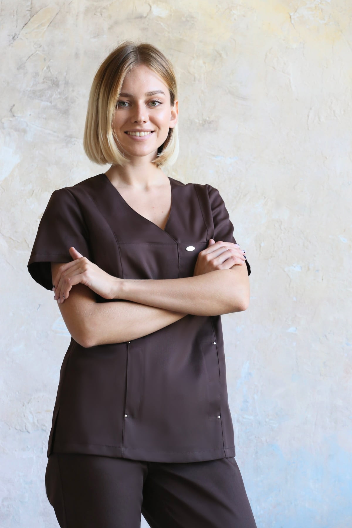 Блуза женская «Шоколад», 44