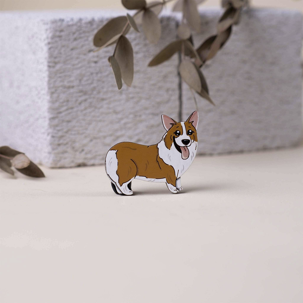 Значок "Корги"