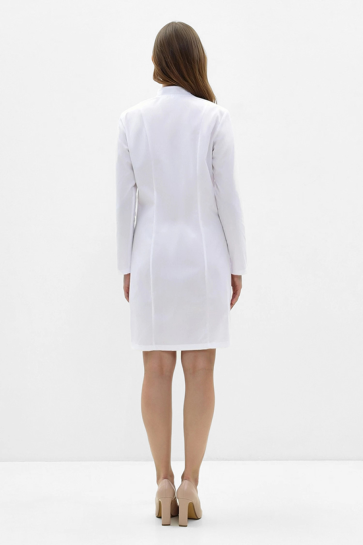 Халат женский 206 Ultra Soft, длинный рукав, белый, 58