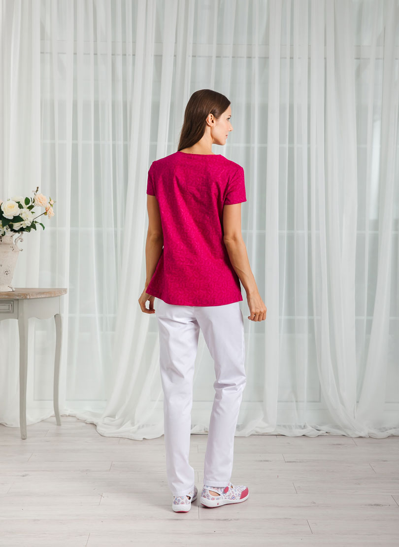 Туника женская, малиновый, 42