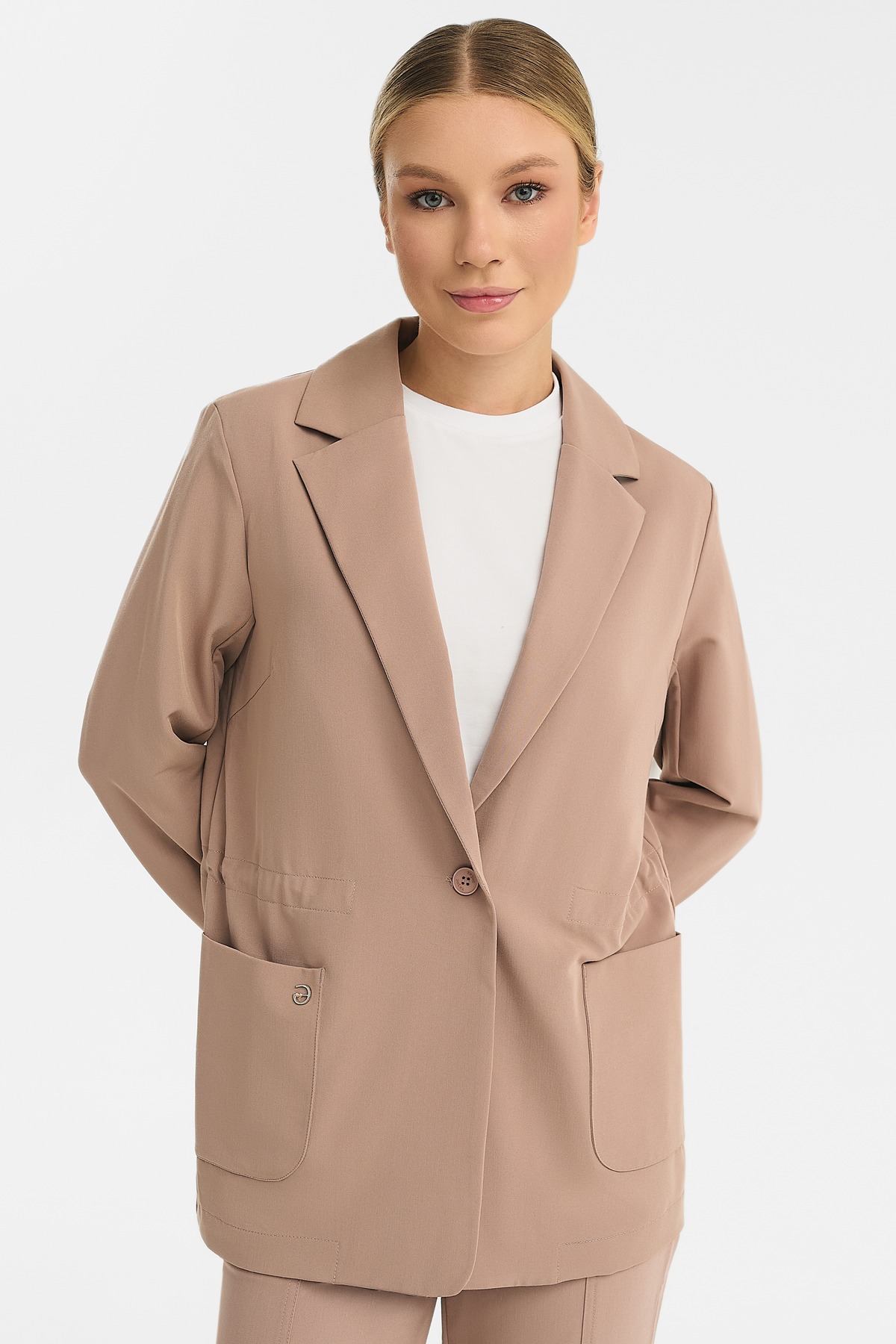 Пиджак женский Тезис TZ230, латте, 50