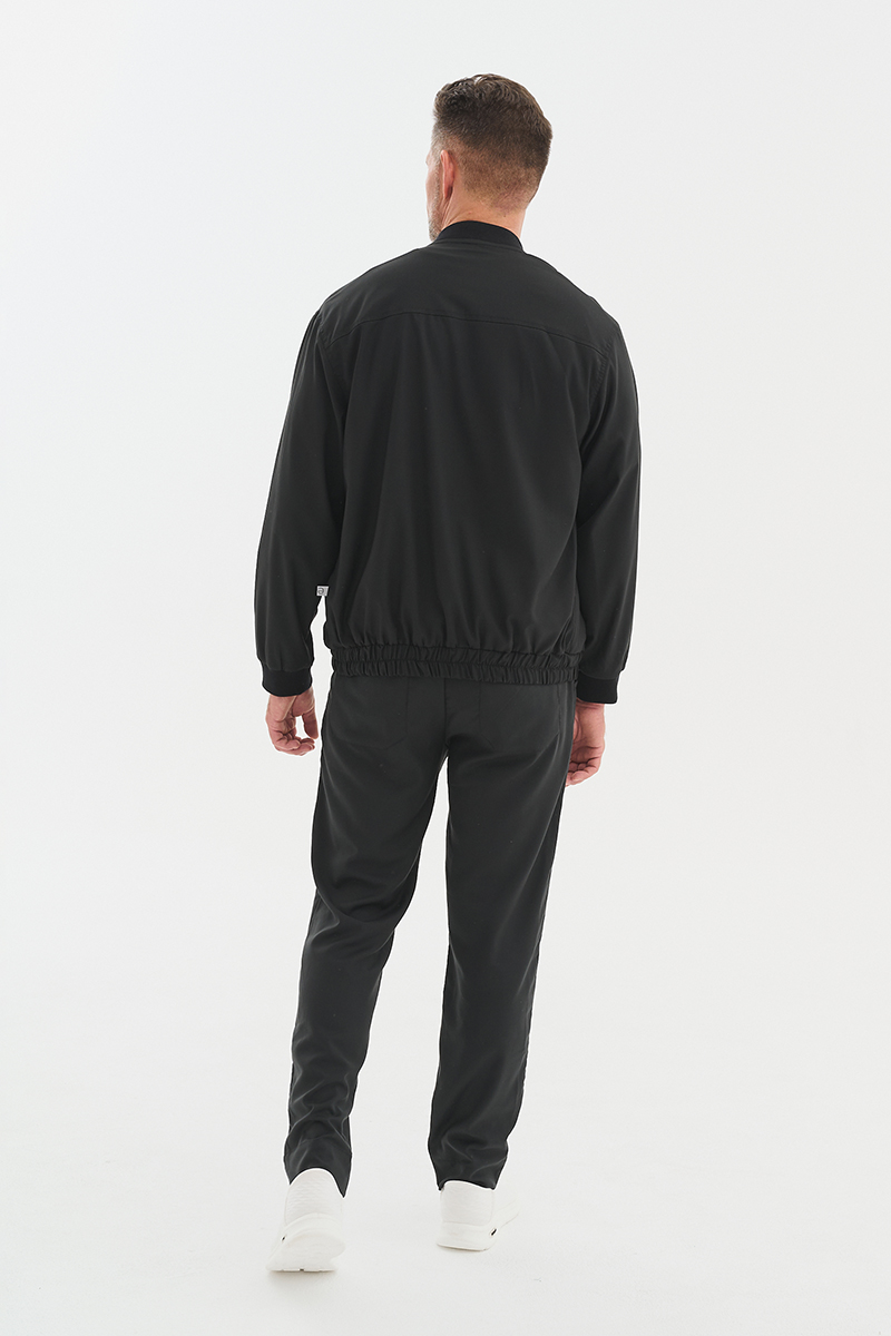 Бомбер мужской Тезис TZ690, черный, 48