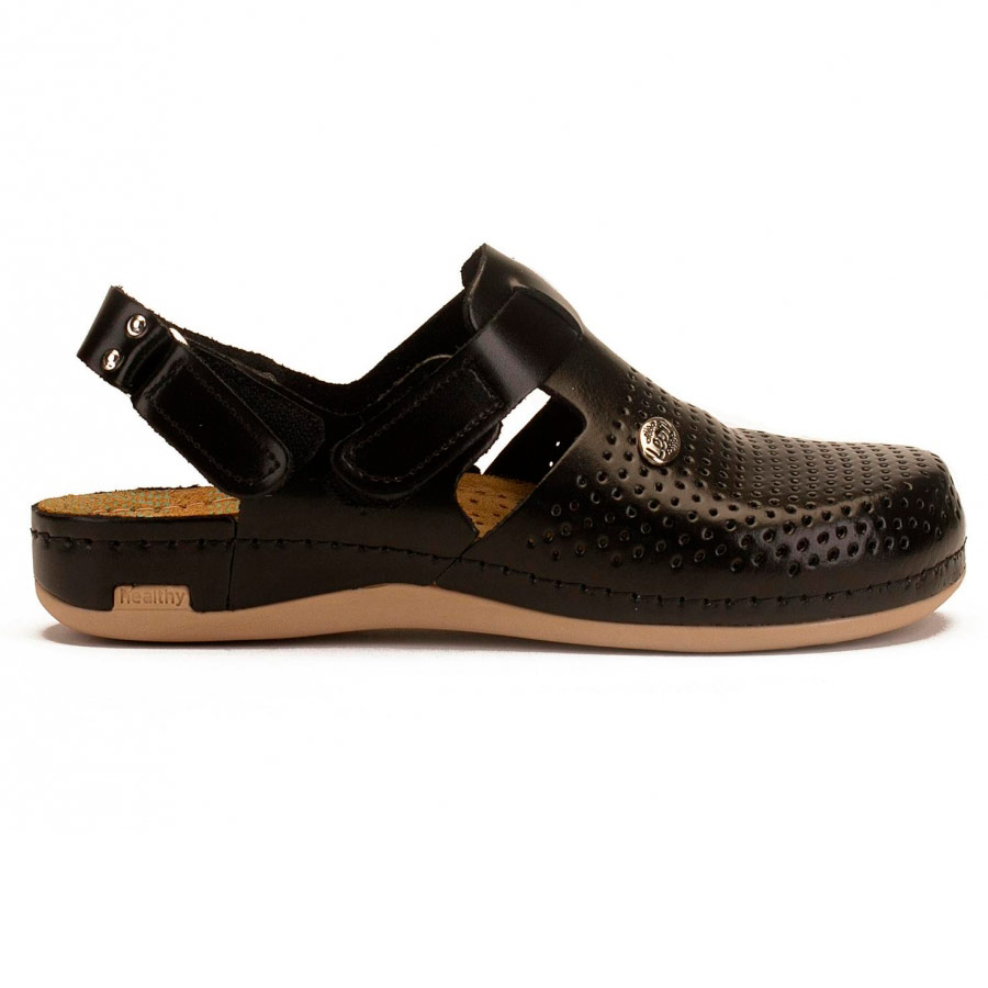 Тапочки-сабо Леон 951, женские, черные, 39