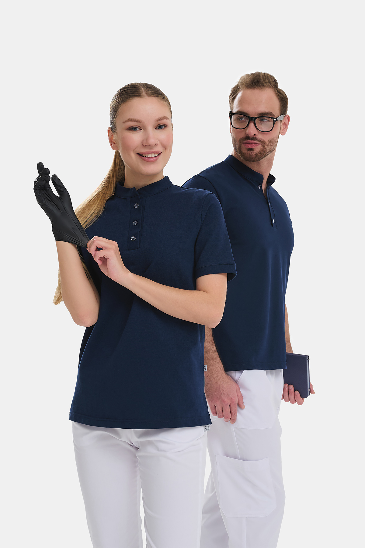 Поло женское Тезис TZ060, темно-синий, 52