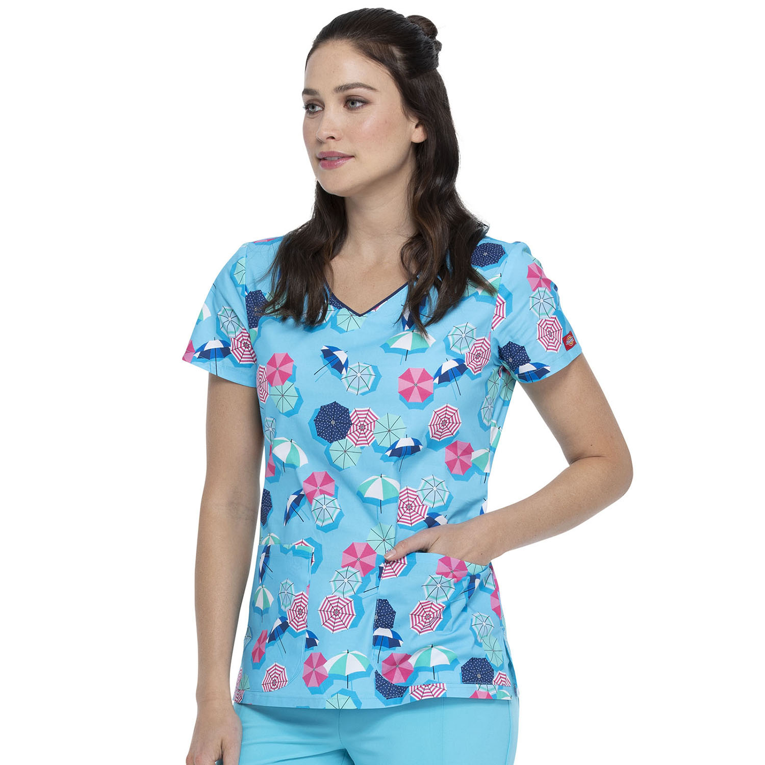 Топ женский Dickies DK700, зонтики, S