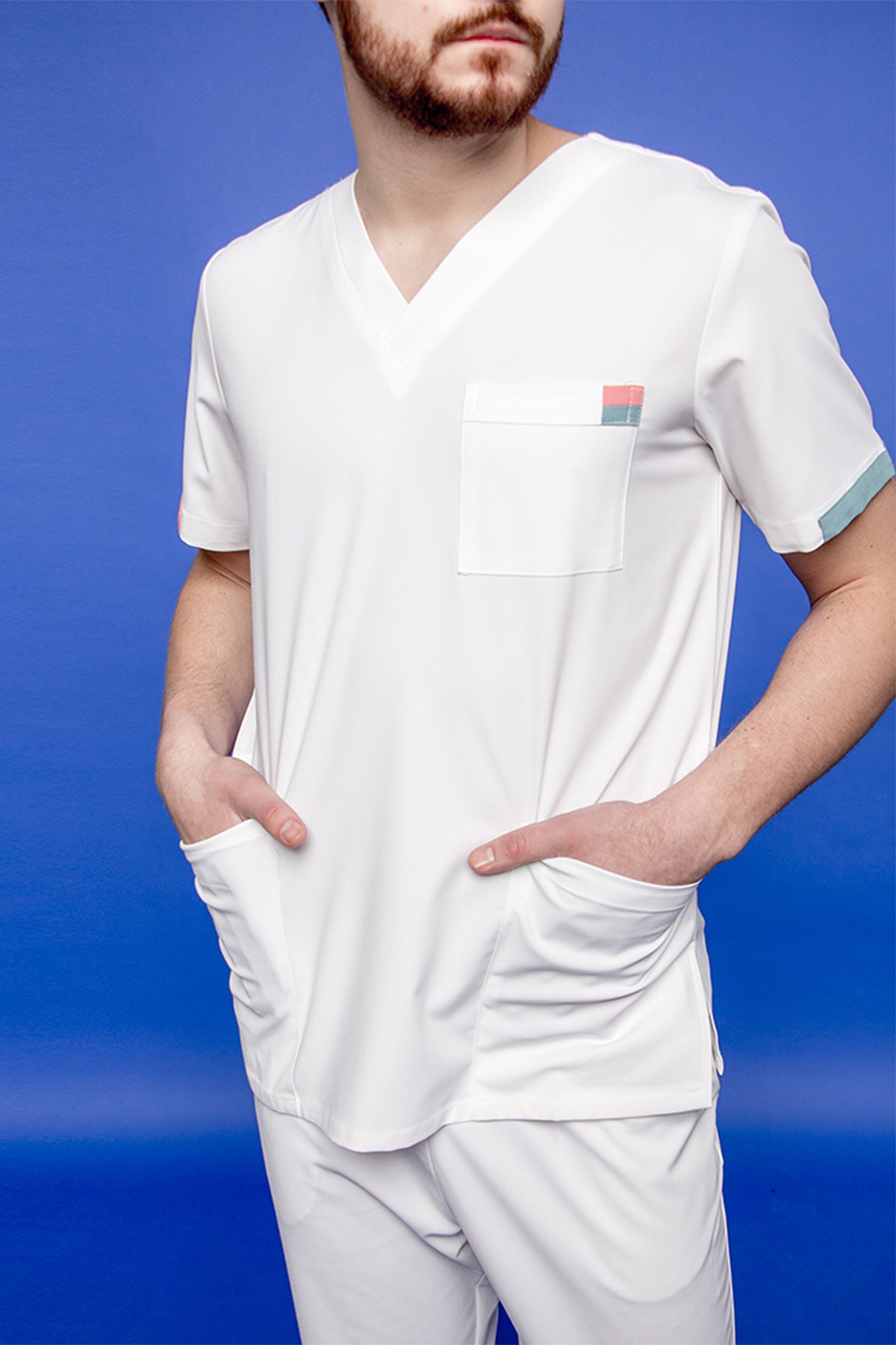 Туника мужская 258 Michigan, R150 белый, S