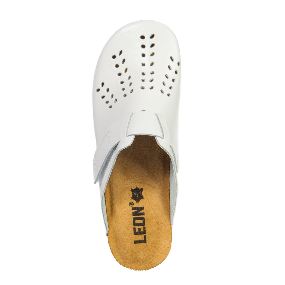 Сабо Леон 161, женские, белые, 40