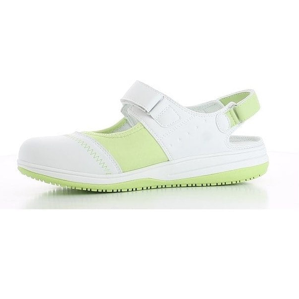 Туфли OXYPAS SALMA, женские, белый/зеленый, 41