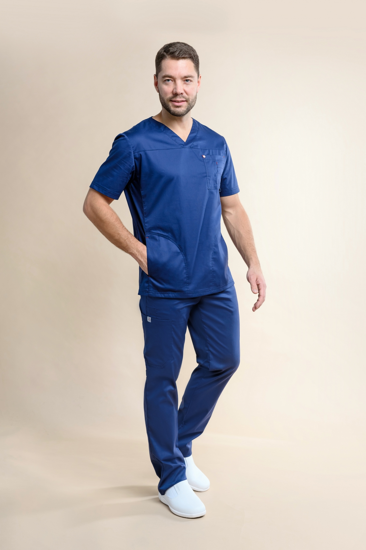 Блуза мужская «Немо», синий, 44