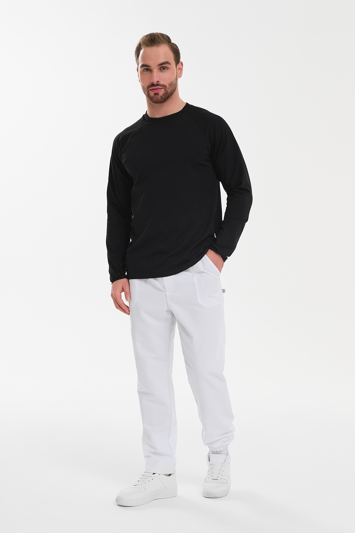 Лонгслив мужской Тезис TZ512, черный, 54