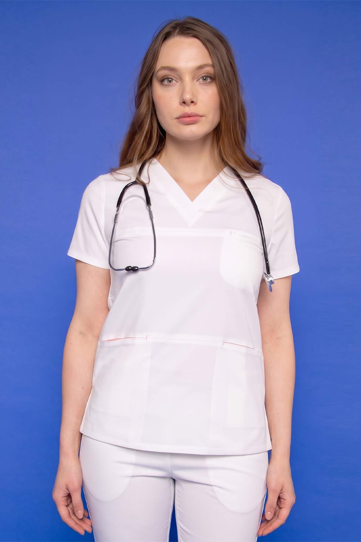 Туника медицинская женская Pulse 256 Louisiana R150, белый, XS