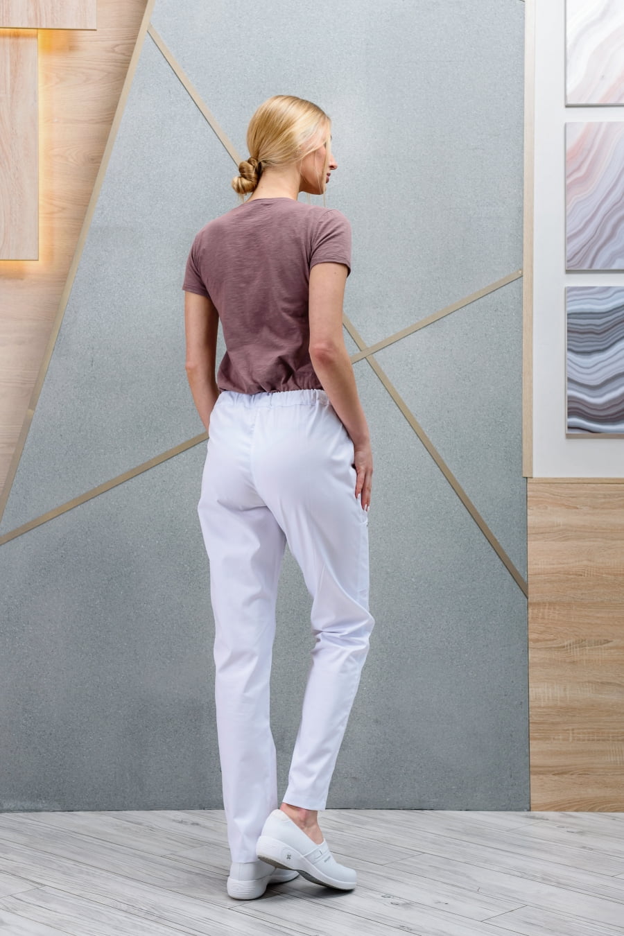 Брюки женские «Софт», белый, 48