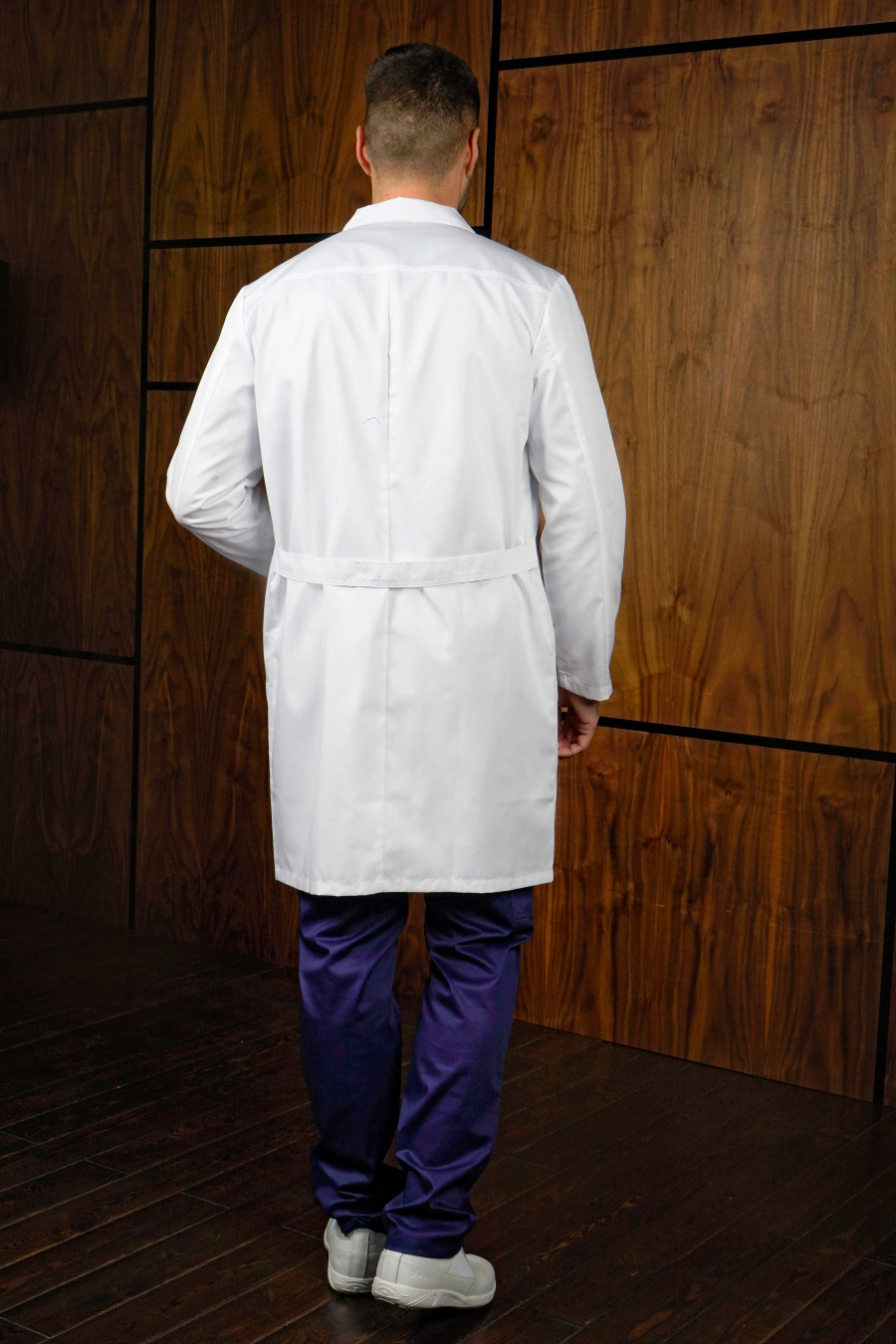 Халат мужской «Практик», белый, 52