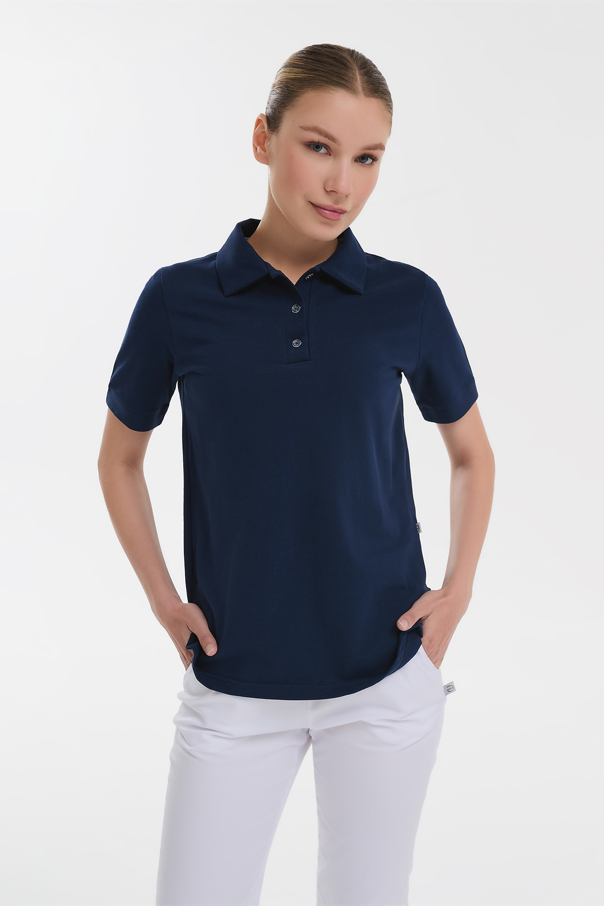 Поло женское Тезис TZ050, темно-синий, 52