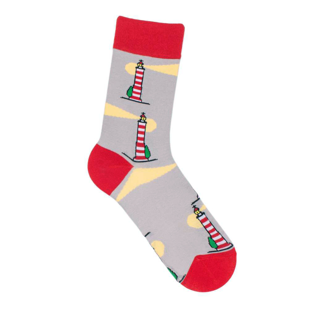 Носки женские, "Маяки", серый, 36-40