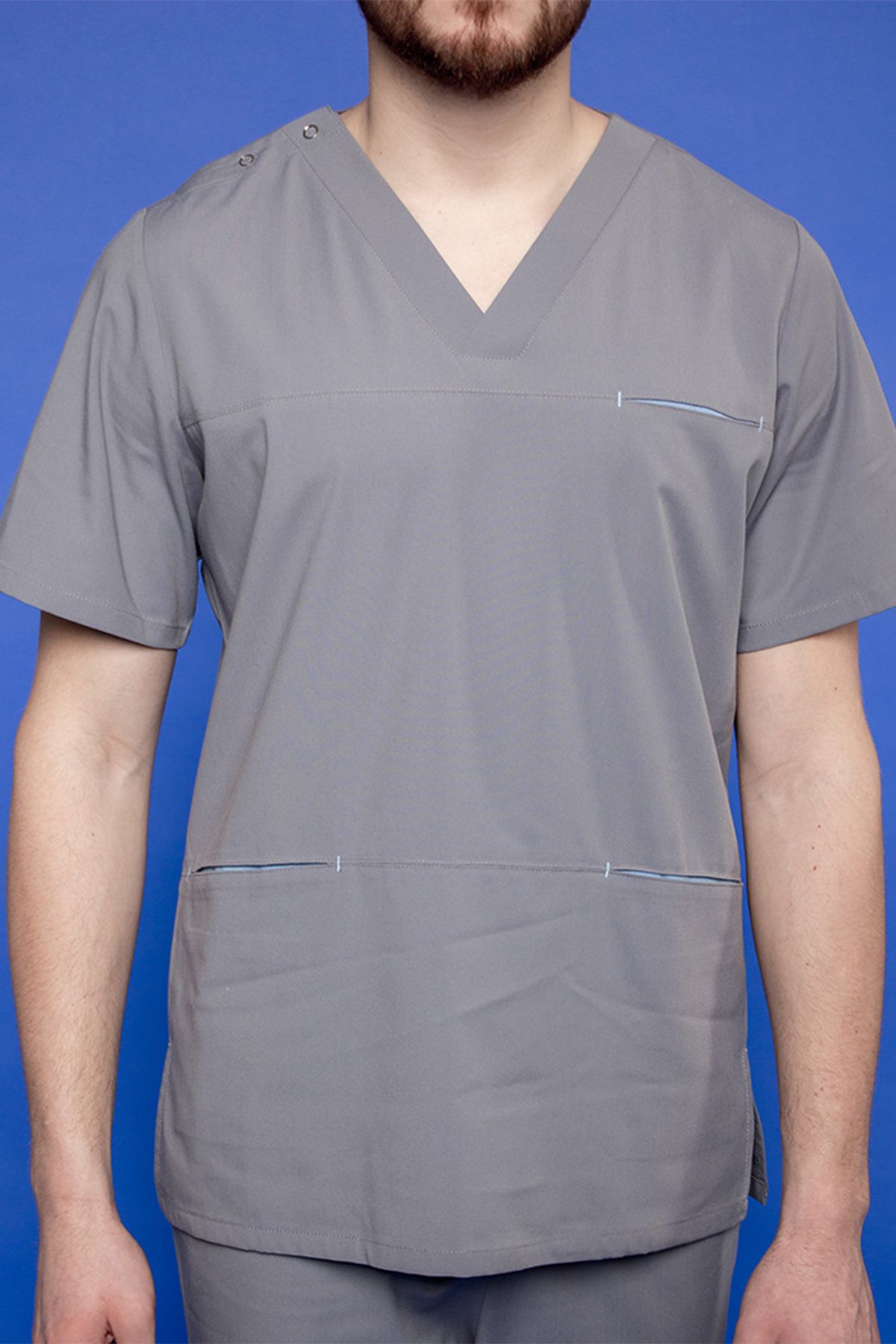 Туника медицинская мужская Pulse 257 Tennessee R192, серый, XL