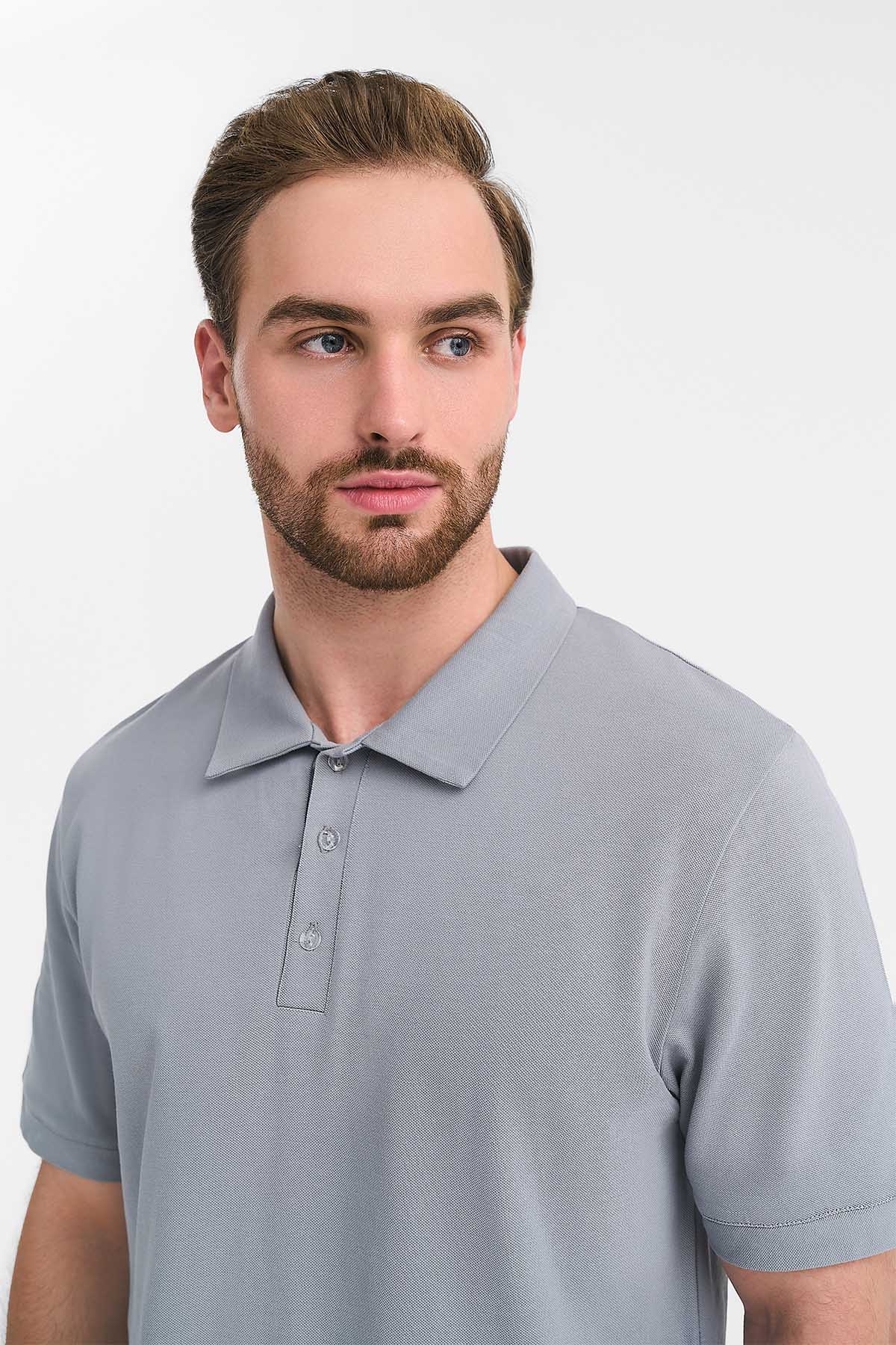 Поло мужское Тезис TZ550, серый, 48