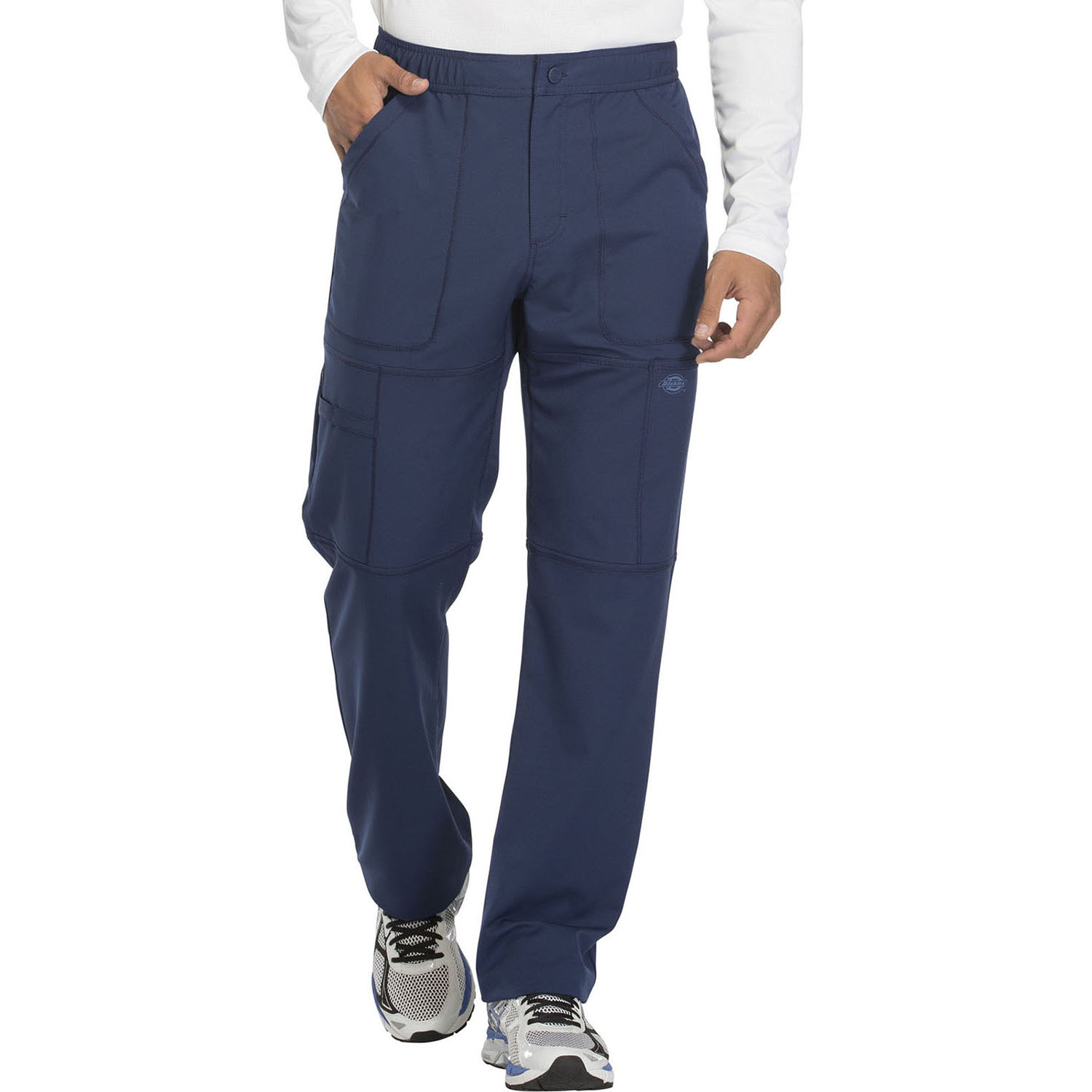 Брюки медицинские мужские Dickies DK110T, удлиненные, синий, XL