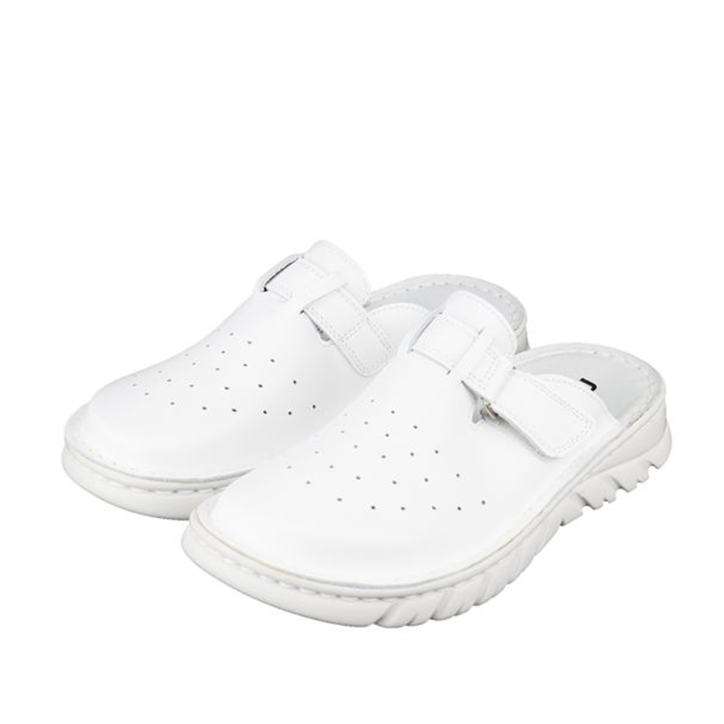 Тапочки-сабо «Duki», женские, белые,  40