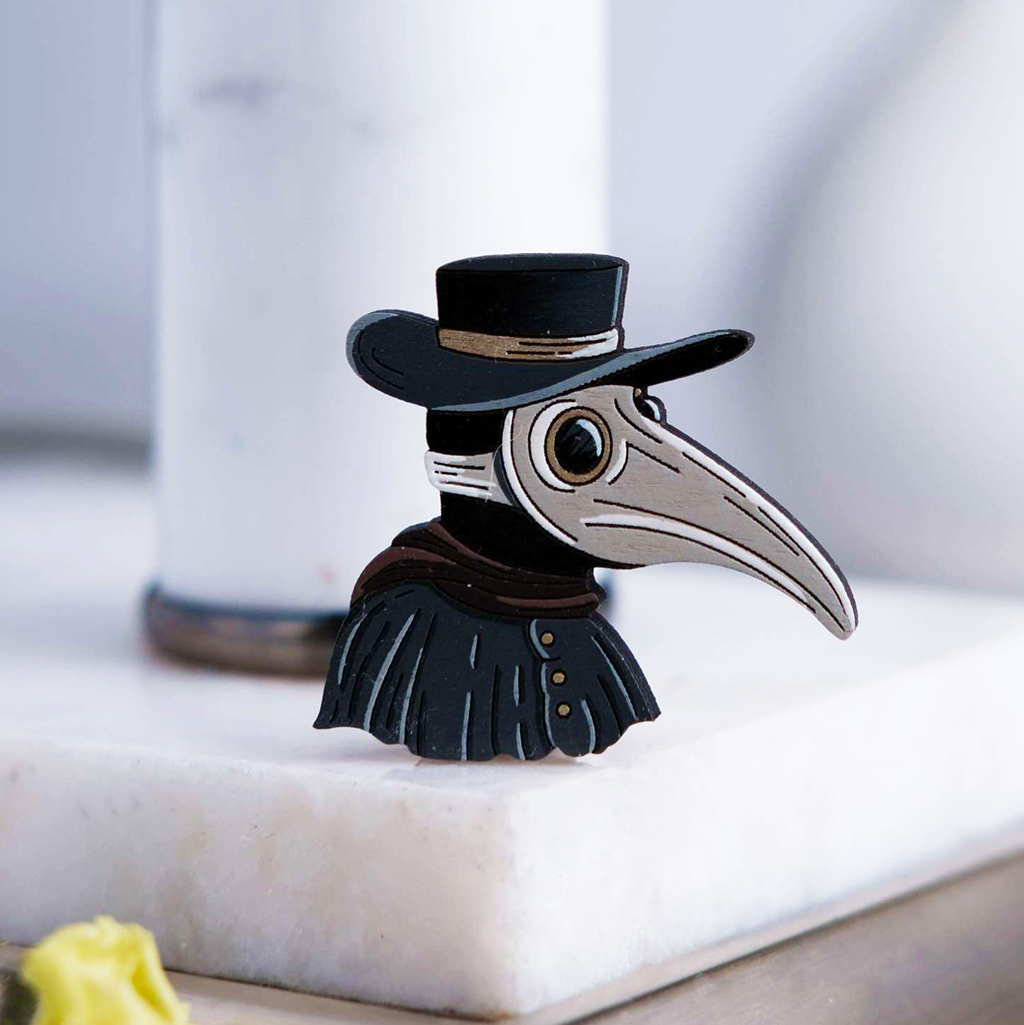 Значок "Чумной доктор"