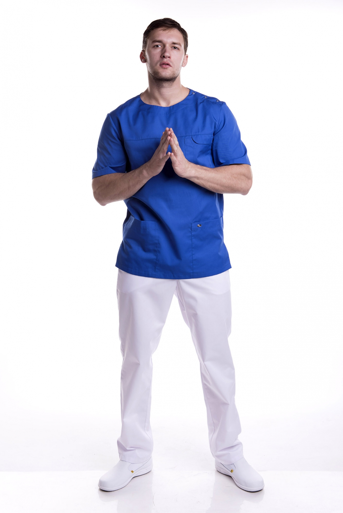 Блуза мужская «Озон», василек, 60