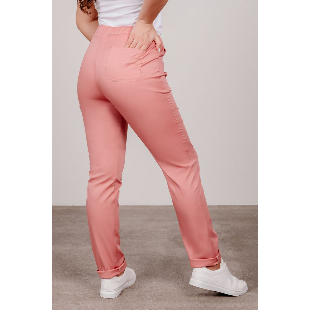 Брюки медицинские женские ADVA, розовый, 50