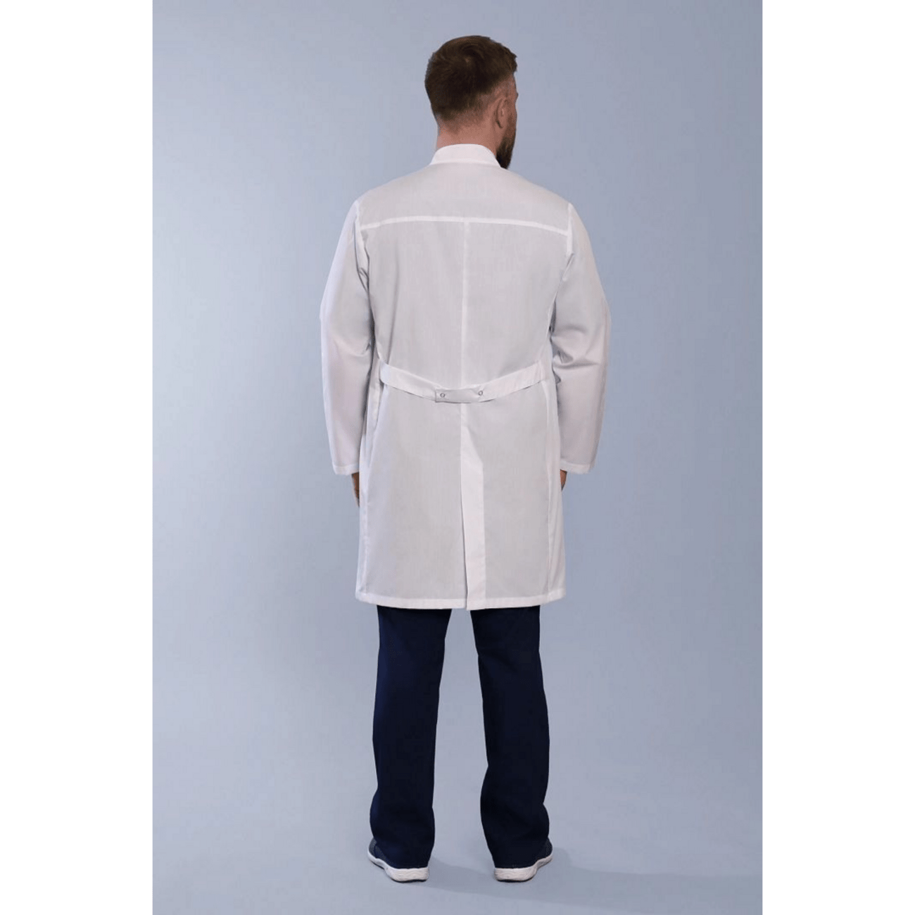 Халат мужской 502 Ultra, длинный рукав, белый, 56