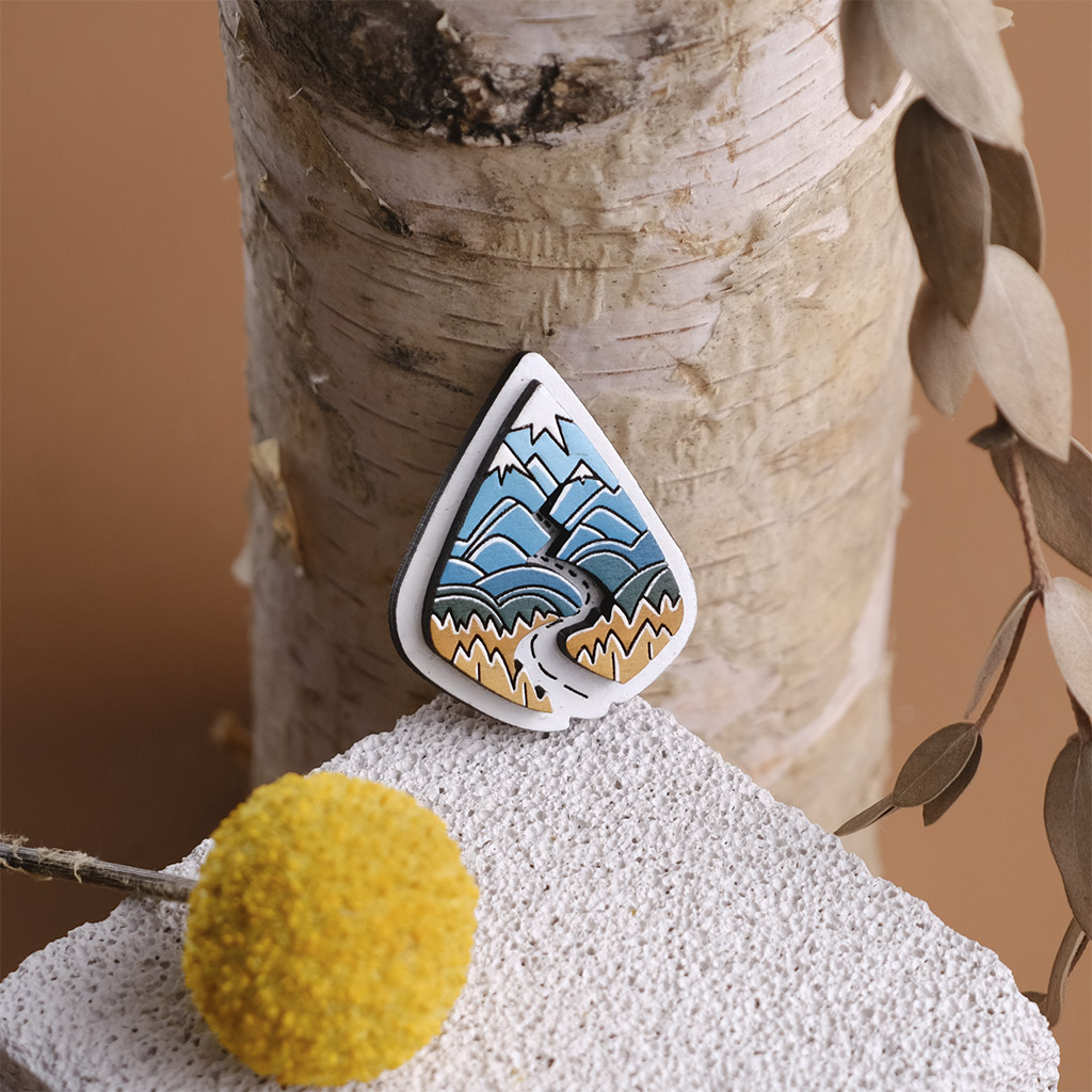 Значок "Путешествие в горы"