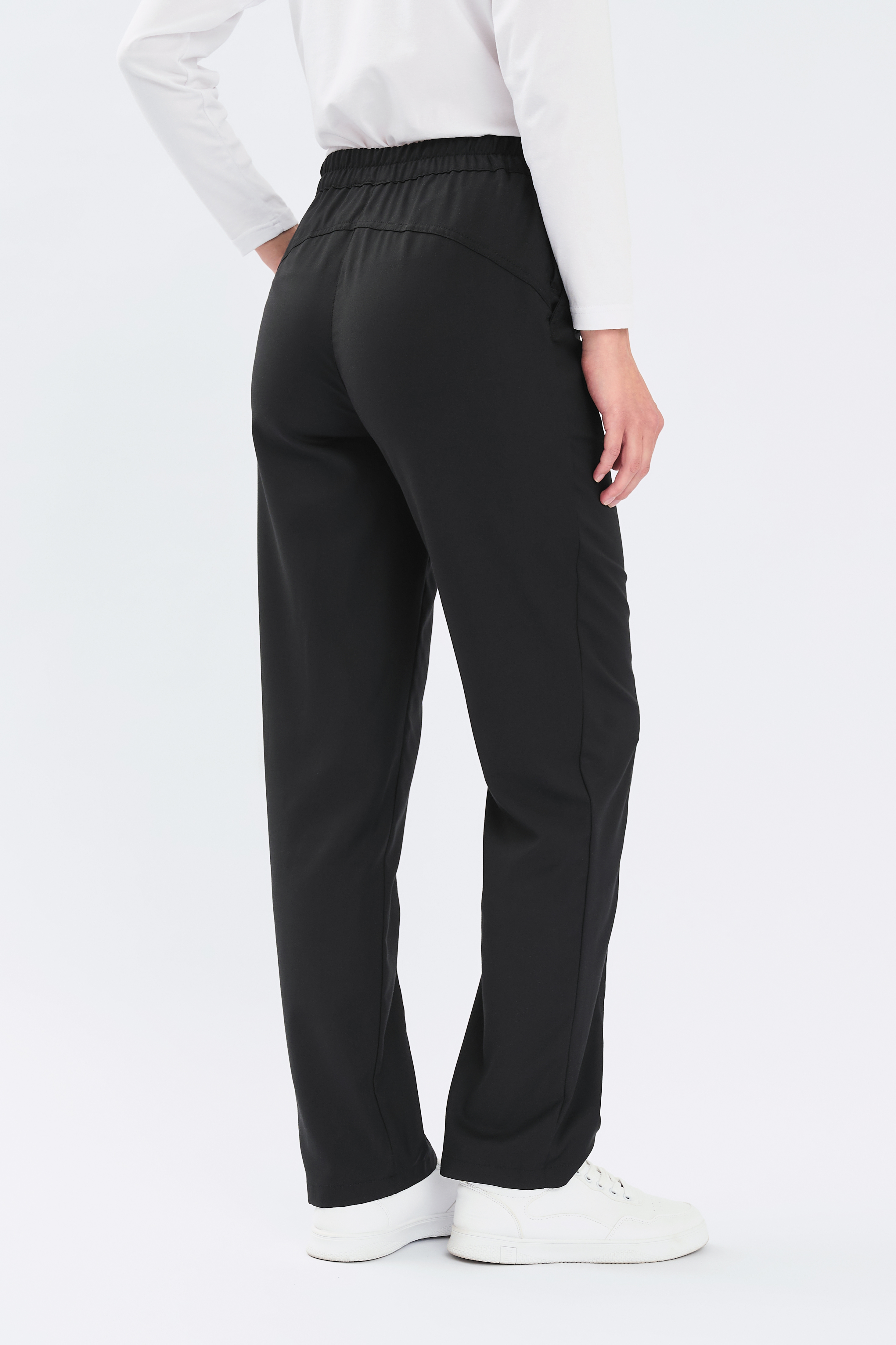 Брюки женские Тезис TZ325, черный, 42