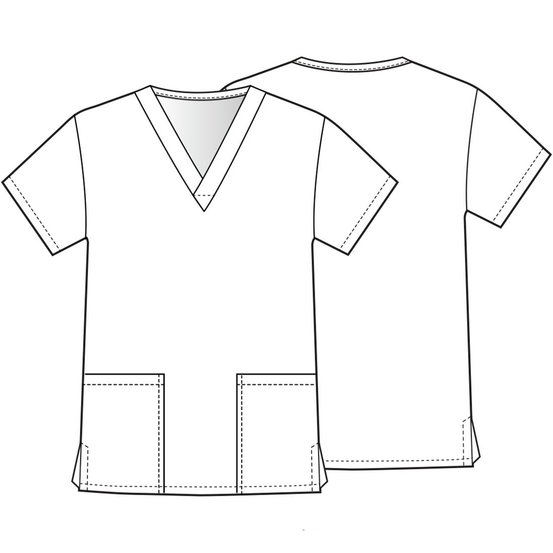 Топ унисекс Cherokee VT501C, тёмно-серый, M