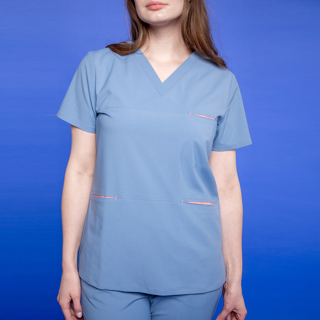 Туника женская 256 Louisiana, R135 тёмно-голубой, L