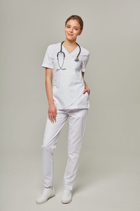 Туника медицинская женская Dr. Nice DRN400, серый, 42