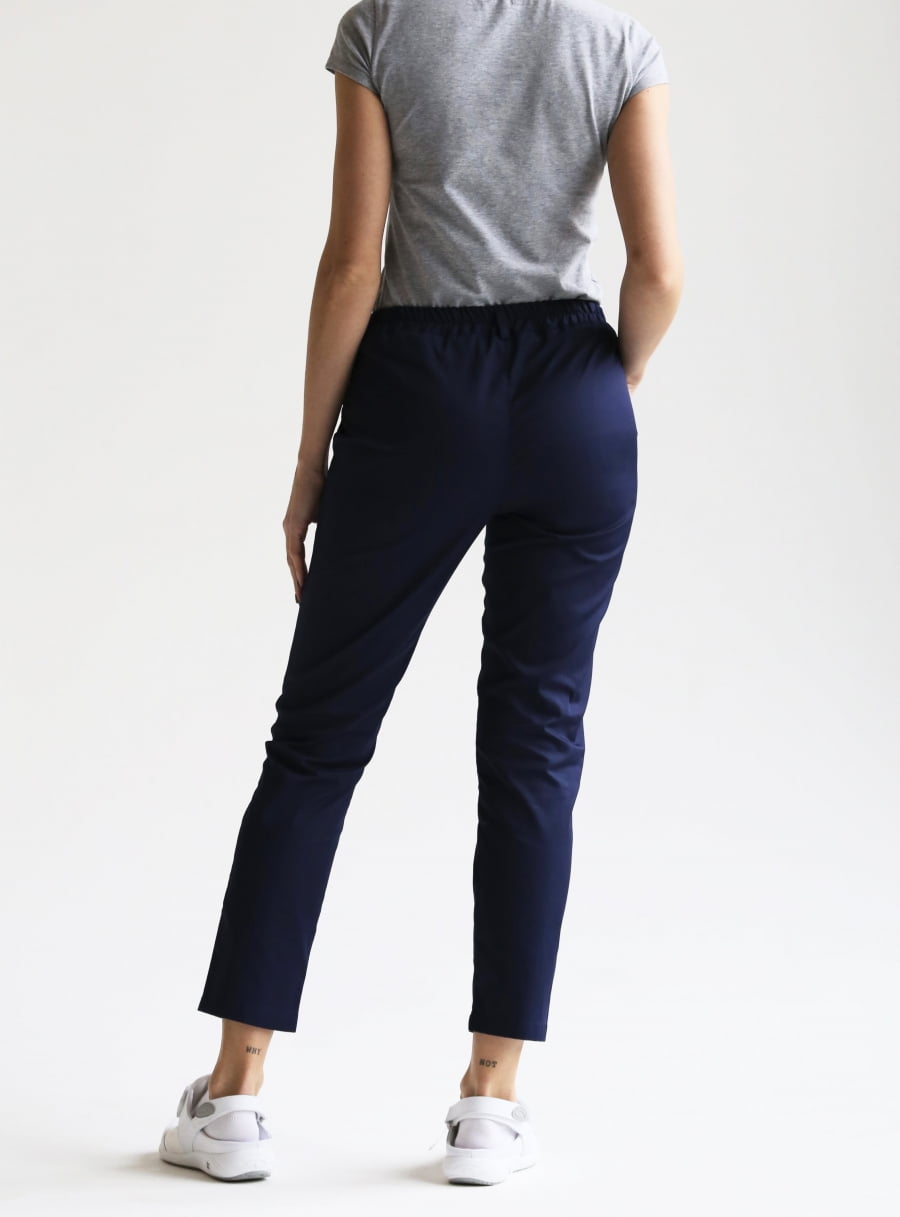 Брюки женские «NEW», темно-синие, 40