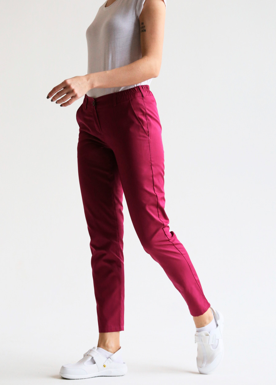Брюки женские «NEW», малина, 42
