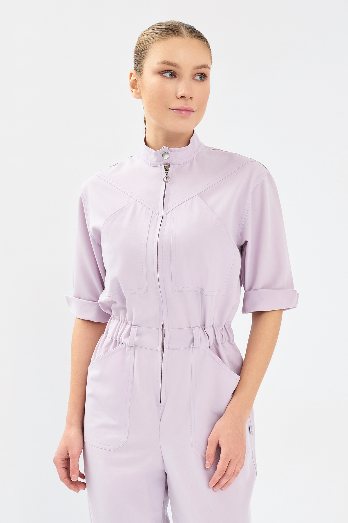 Комбинезон женский Тезис TZ490, лавандовый, 46