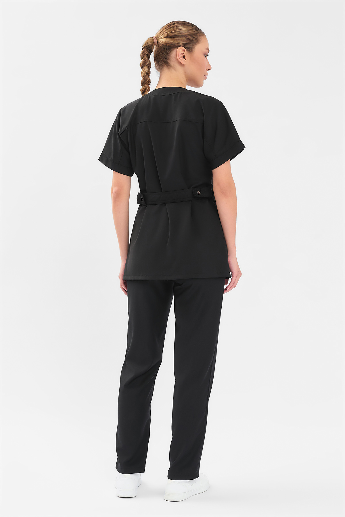 Рубашка женская Тезис TZ462, черный, 44