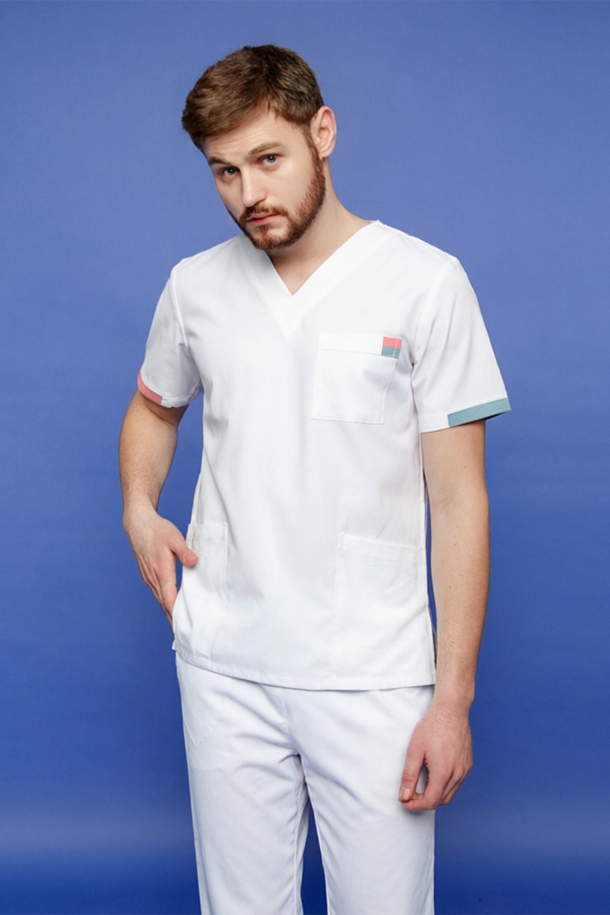 Туника мужская 258 Michigan, R150 белый, XXL