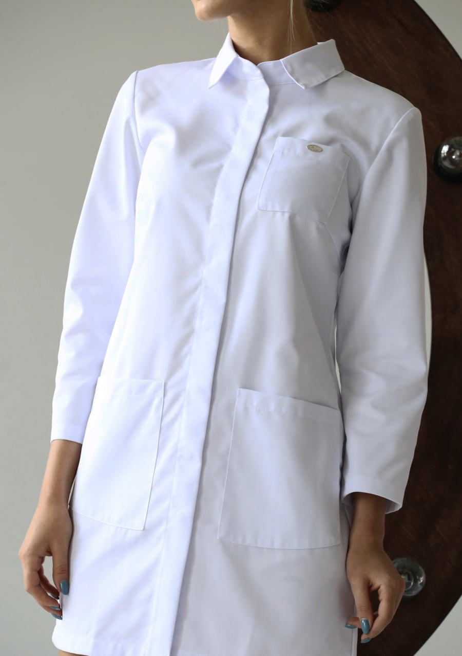 Халат женский «Реноме», белый, 48