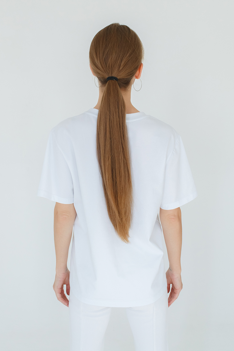 Футболка женская Тезис TZ111, белый, 44-46