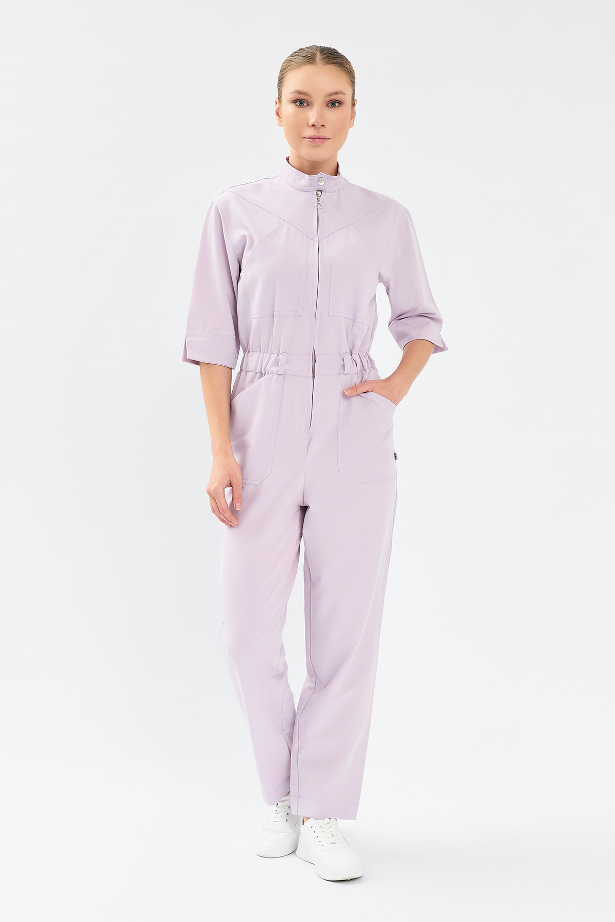 Комбинезон женский Тезис TZ490, лавандовый, 46