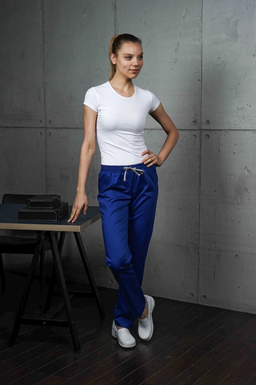 Брюки женские «Комфорт», василёк, 46