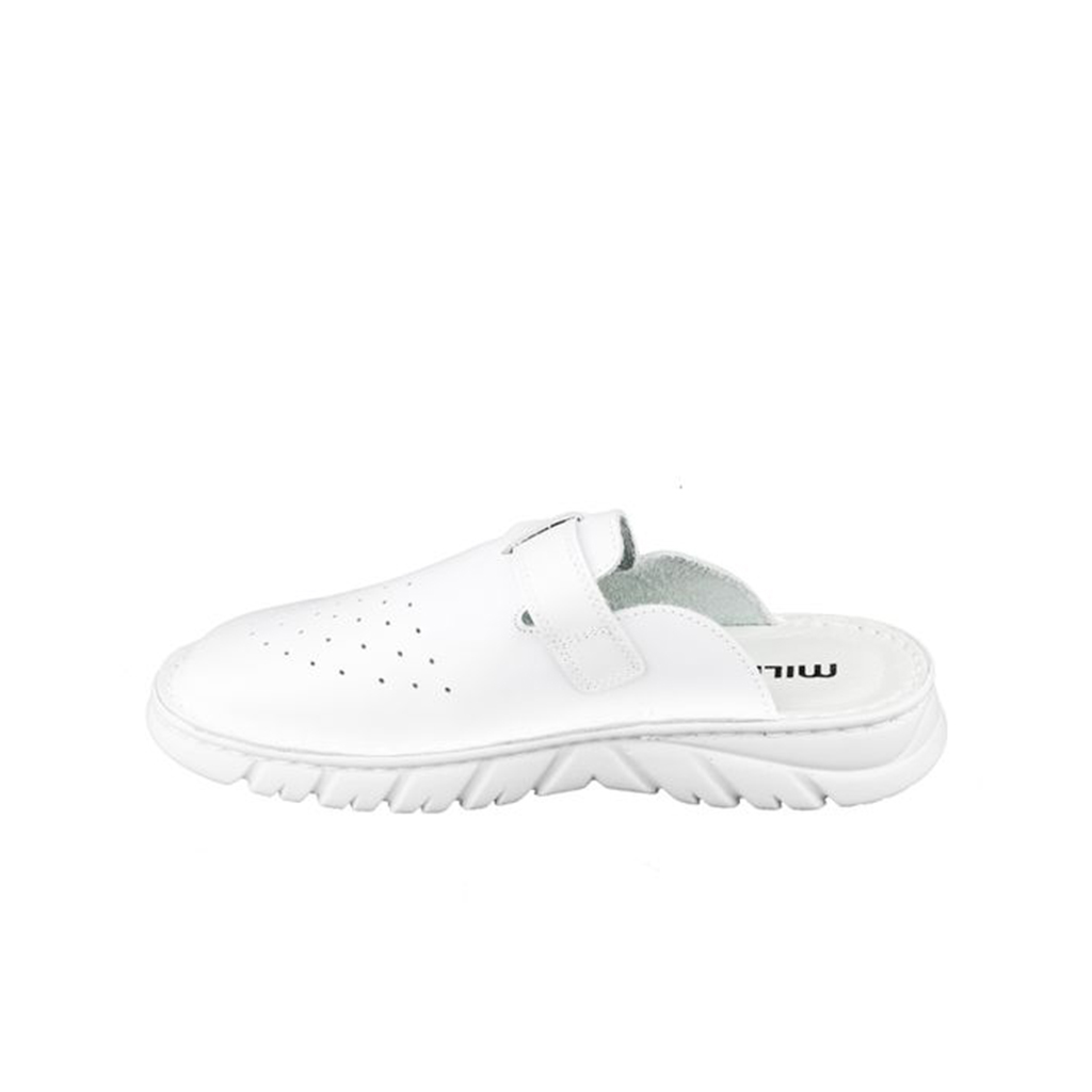 Тапочки-сабо «Luka», мужские, белые, 43