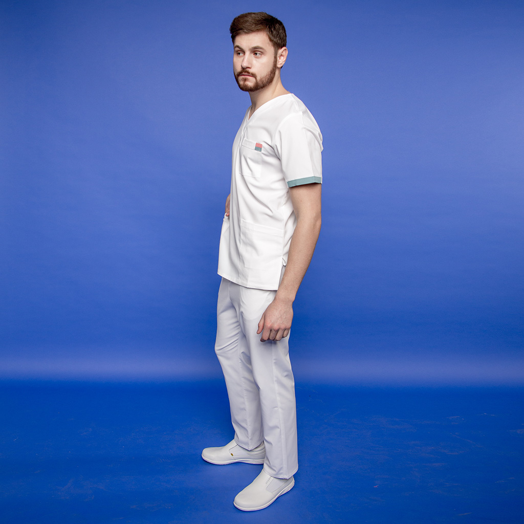 Брюки мужские, R150 белый, L