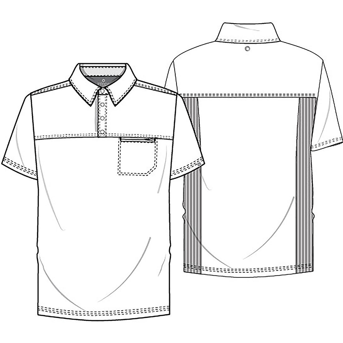 Топ мужской Cherokee CK825A, серый, XL