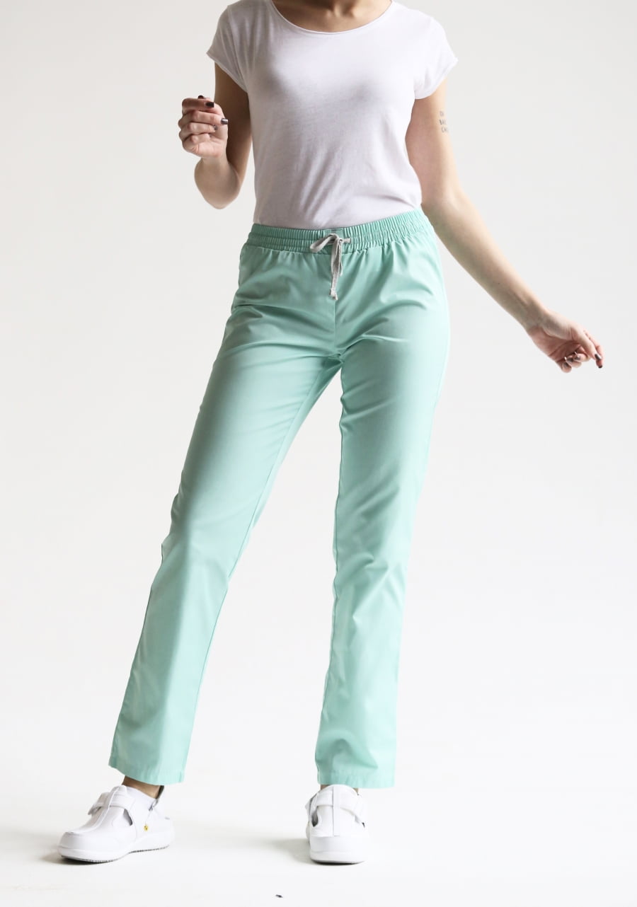 Брюки женские «Комфорт», зелёный, 62