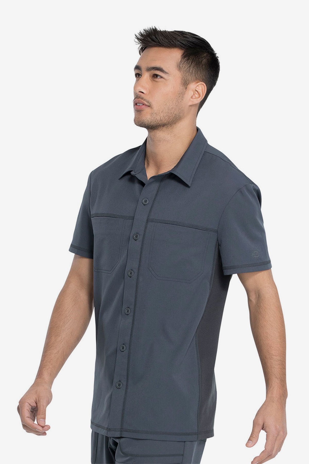 Топ медицинский мужской Dickies DK820, серый, S